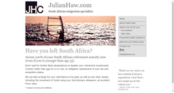 Desktop Screenshot of julianhaw.com